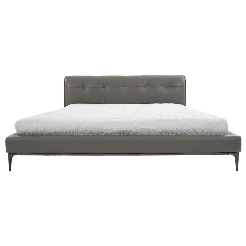 Kris Queen Leather Bed El Dorado Furniture