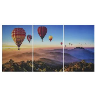 Chiang Mai Set of 3 Acrylic Wall Art