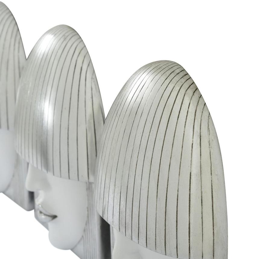 Las Madame Silver Set of 3 Wall Decor  alternate image, 5 of 6 images.