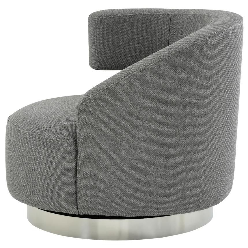 Okru Dark Gray Accent Chair  alternate image, 3 of 8 images.