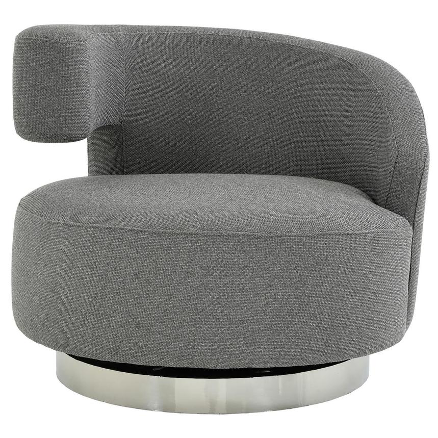 Okru II Dark Gray Accent Chair  main image, 1 of 8 images.