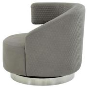 Okru II Light Gray Accent Chair  alternate image, 3 of 8 images.