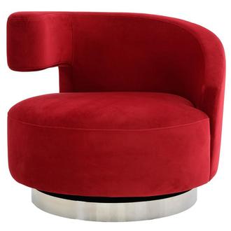 Okru II Red Accent Chair
