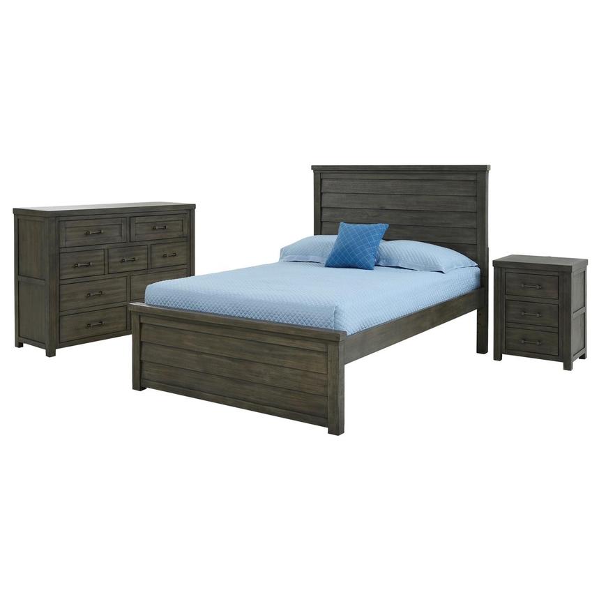 Fortress 3-Piece Full Bedroom Set  main image, 1 of 5 images.