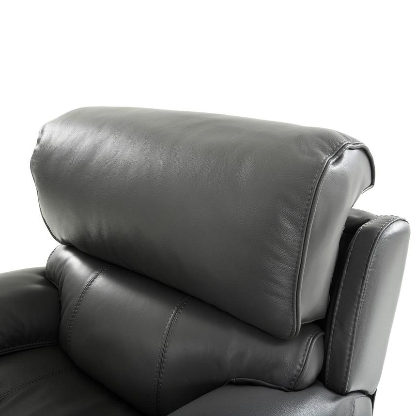 Cody Gray Leather Power Recliner  alternate image, 7 of 10 images.