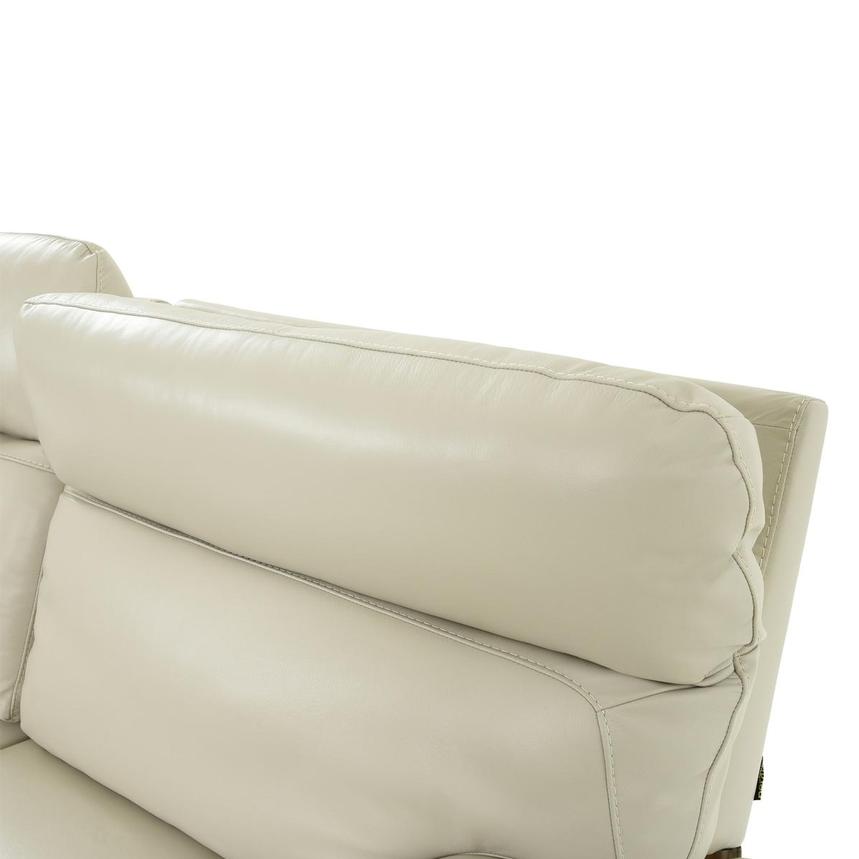 Benz Cream Leather Power Reclining Sectional with 6PCS/2PWR  alternate image, 6 of 11 images.