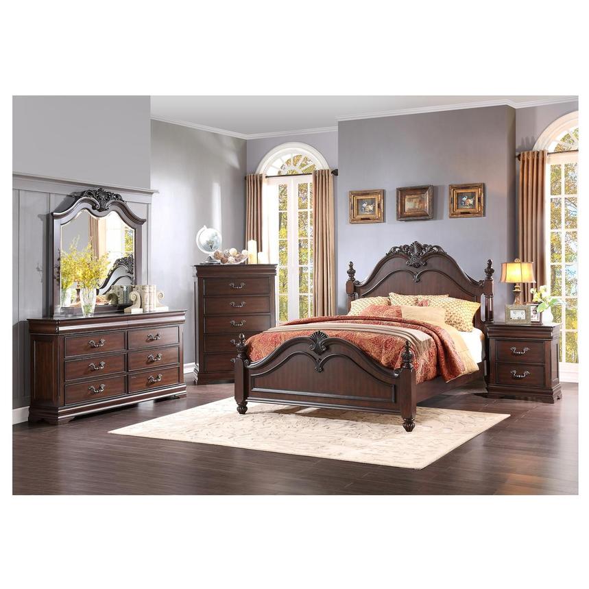 Audrey 4-Piece Queen Bedroom Set  alternate image, 2 of 7 images.