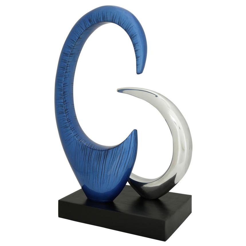 Elliston Blue Sculpture El Dorado Furniture