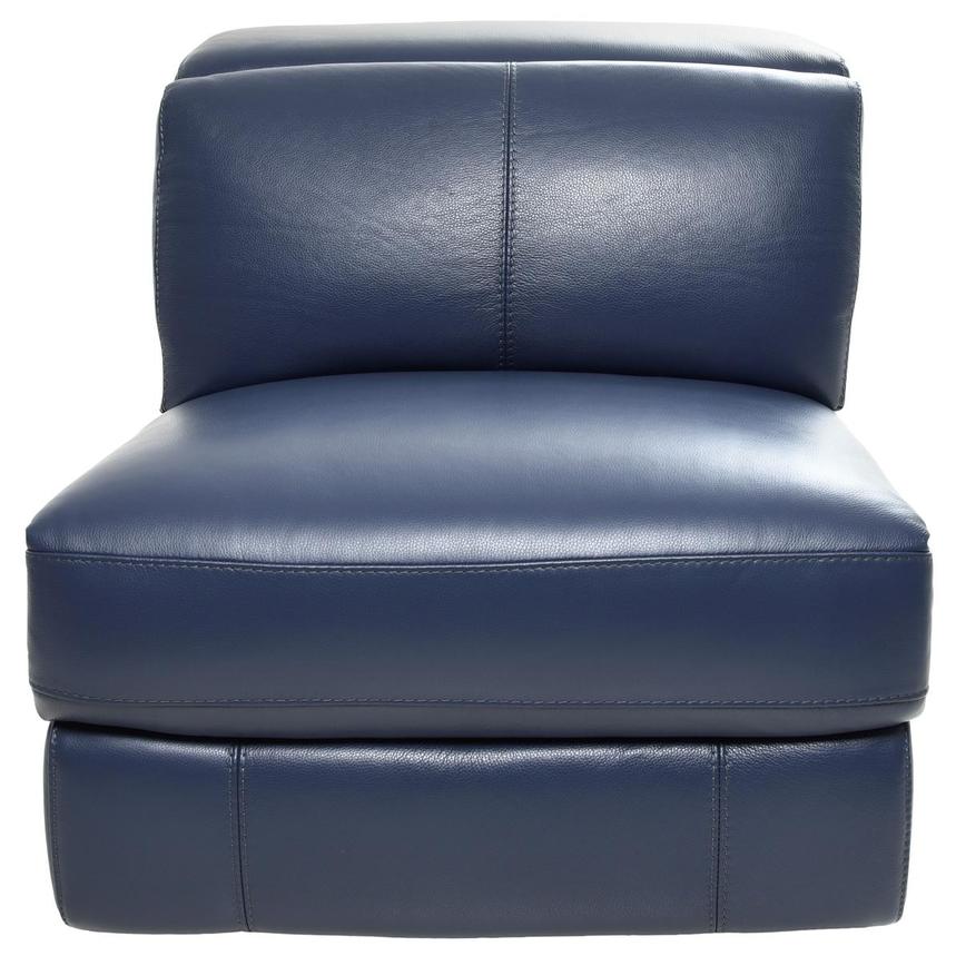 Charlie Blue Armless Chair