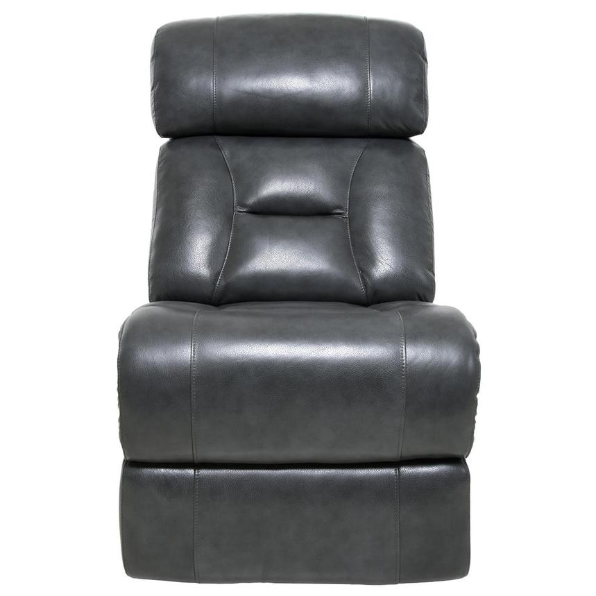 Gio Gray Armless Power Recliner  main image, 1 of 5 images.