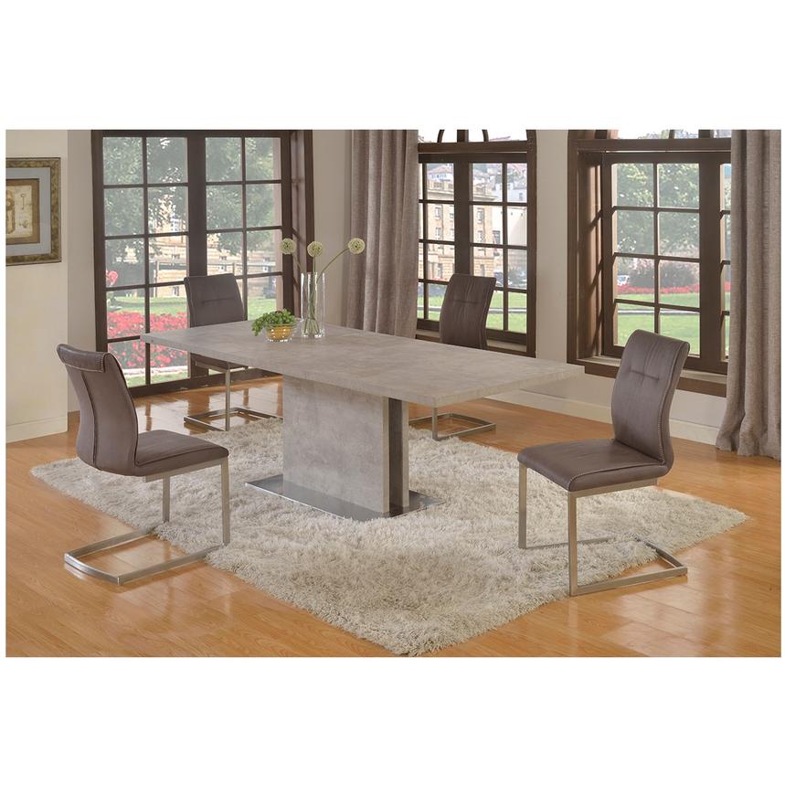 Kalinda Extendable Dining Table  alternate image, 2 of 7 images.