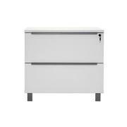 Flavia White Lateral File Cabinet  main image, 1 of 10 images.