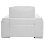 Charlette White Leather Power Recliner  alternate image, 5 of 14 images.