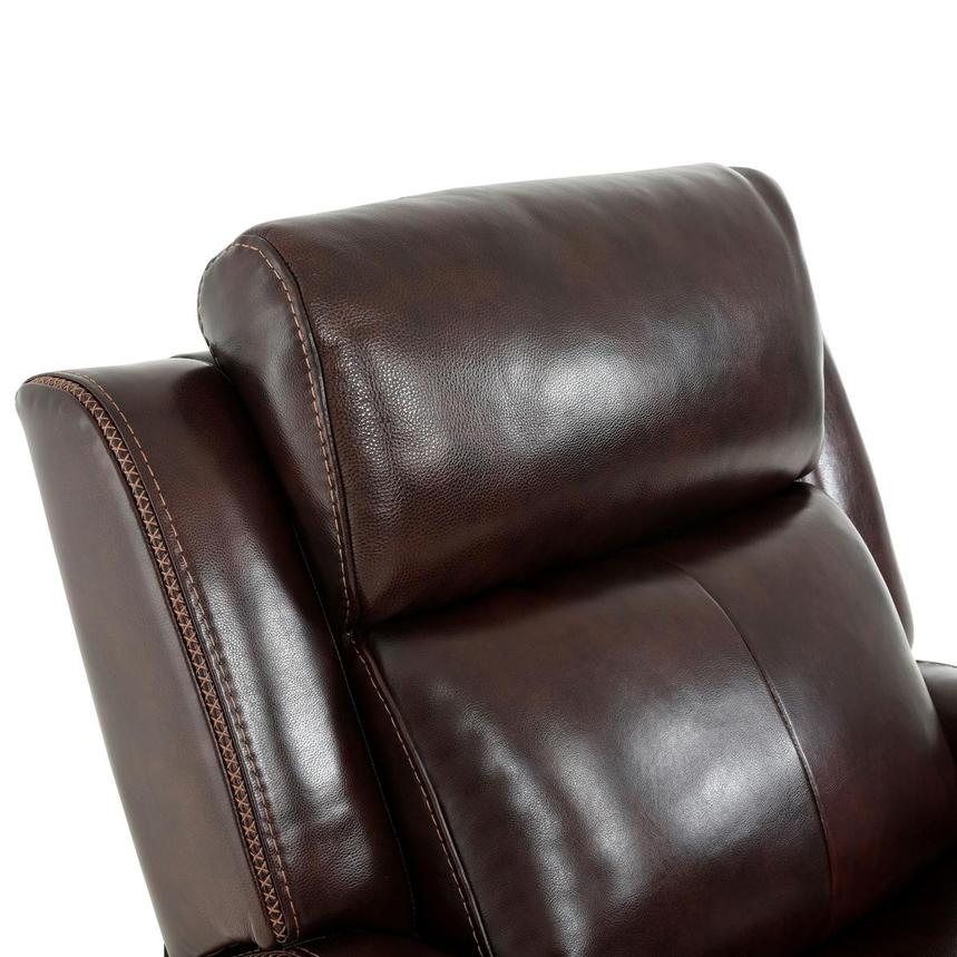 Jake Brown Leather Power Recliner  alternate image, 11 of 14 images.
