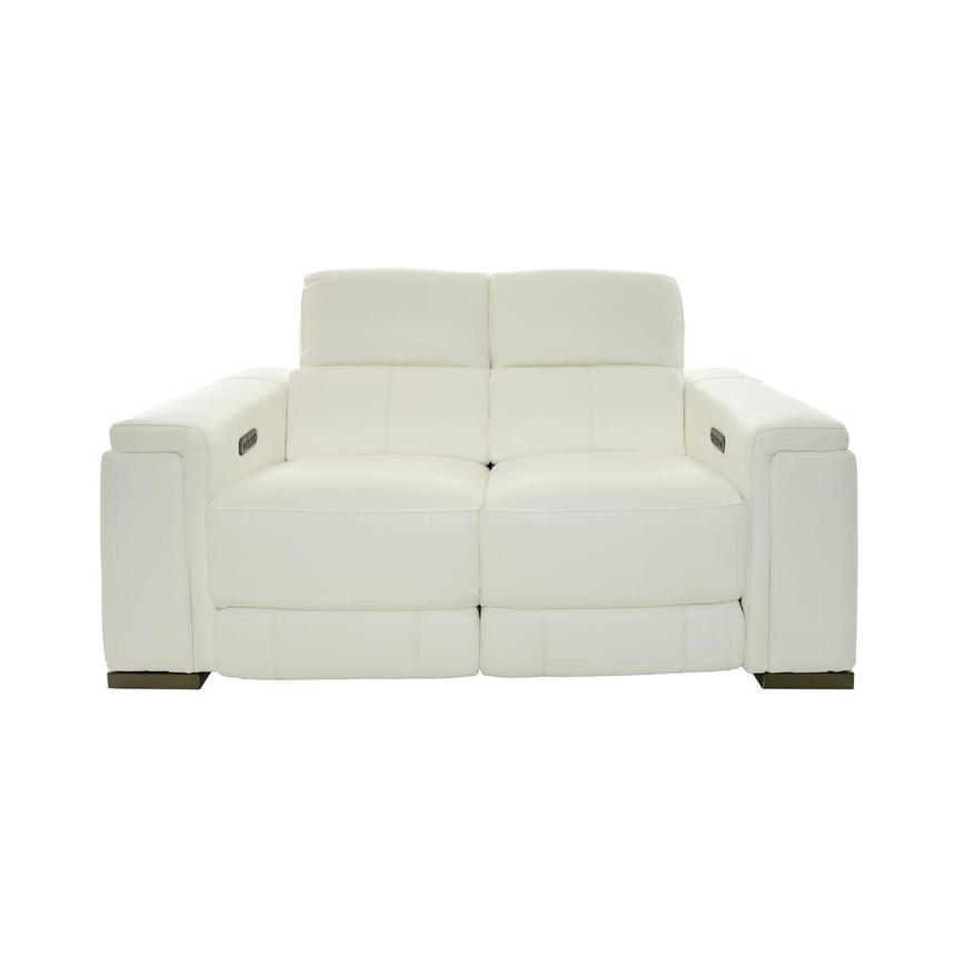 Charlette Leather Power Reclining Loveseat  main image, 1 of 13 images.