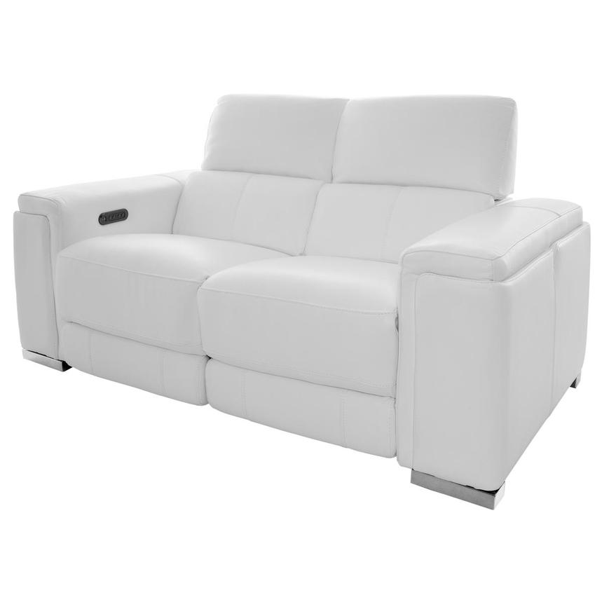 Charlette Leather Power Reclining Loveseat  alternate image, 2 of 13 images.