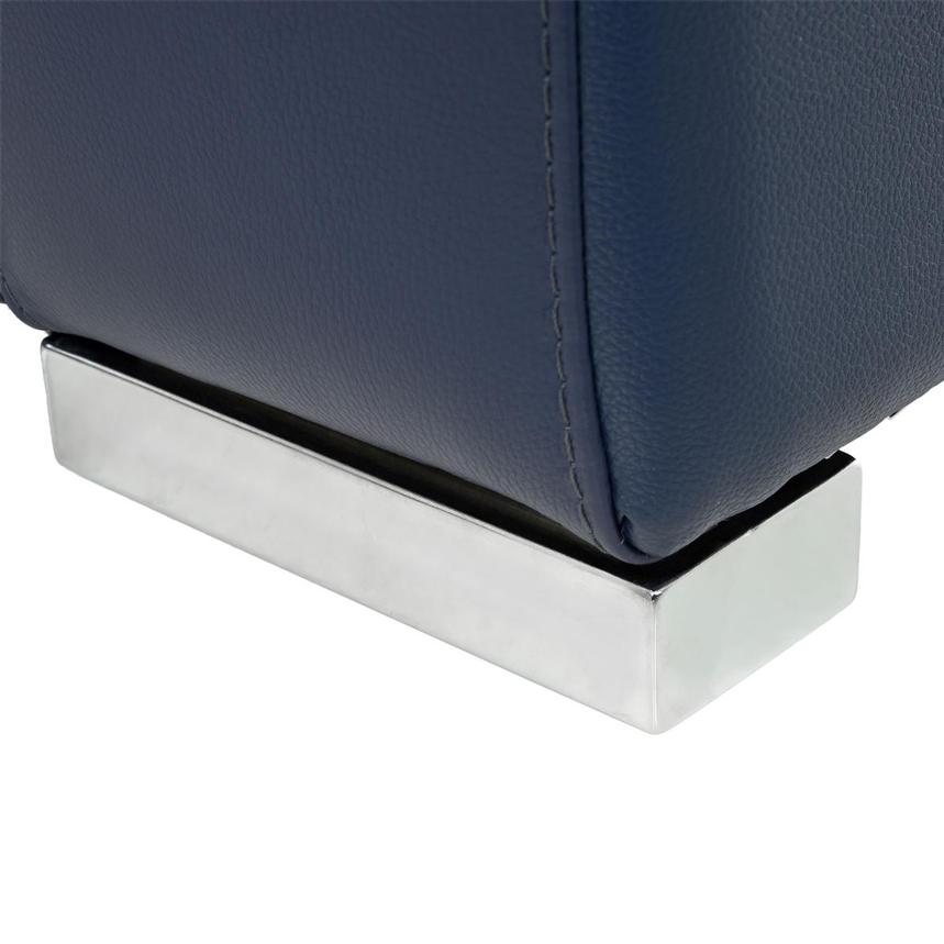 Charlie Blue Leather Power Reclining Sectional with 4PCS/2PWR alternate image, 10 of 11 images.