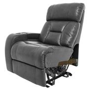 Gio Gray Left Power Recliner  alternate image, 2 of 5 images.