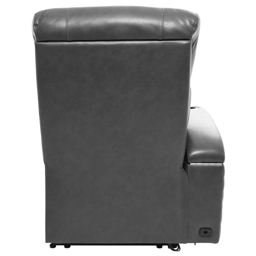 Gio Gray Left Power Recliner  alternate image, 4 of 5 images.
