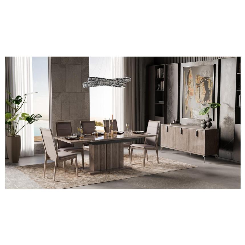 Matera 77" Extendable Dining Table  alternate image, 2 of 10 images.