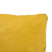 Cute Yellow Leather Swivel Chair w/2 Pillows  alternate image, 10 of 11 images.