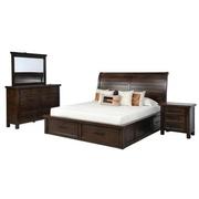 Justin Brown 4-Piece Queen Bedroom Set  main image, 1 of 7 images.