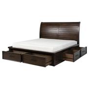Justin Brown King Storage Bed  alternate image, 4 of 10 images.
