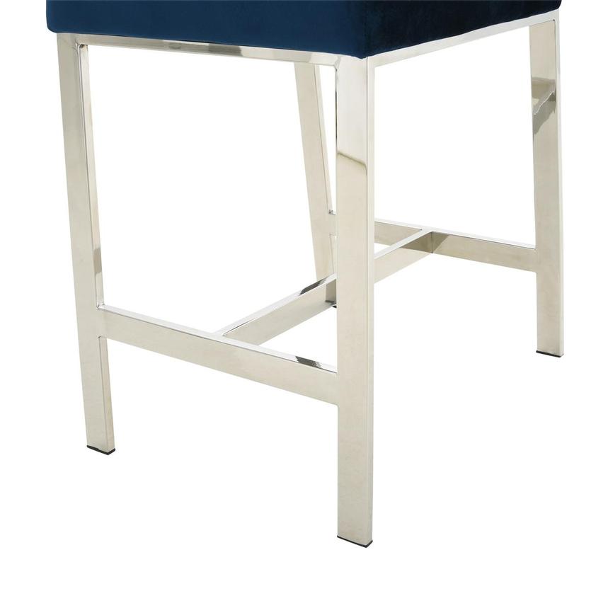 Wellington II Blue Counter Stool  alternate image, 6 of 8 images.