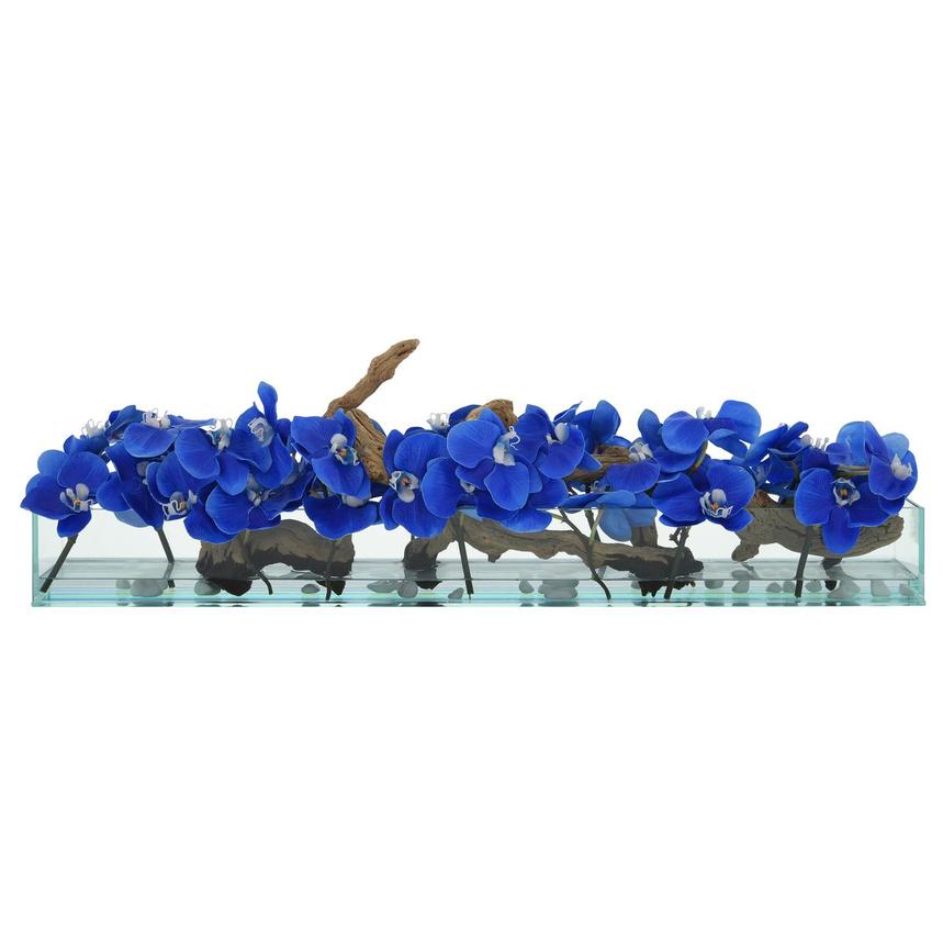 Orchids Blue Flower Arrangement alternate image, 4 of 6 images.