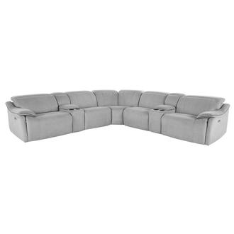 Dallas Power Reclining Sectional with 7PCS/3PWR