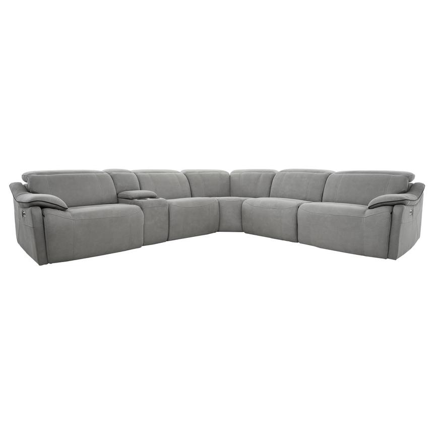 Dallas Power Reclining Sectional with 6PCS/3PWR  main image, 1 of 9 images.