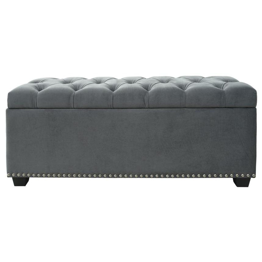 Majestic II Gray Storage Bench  main image, 1 of 7 images.