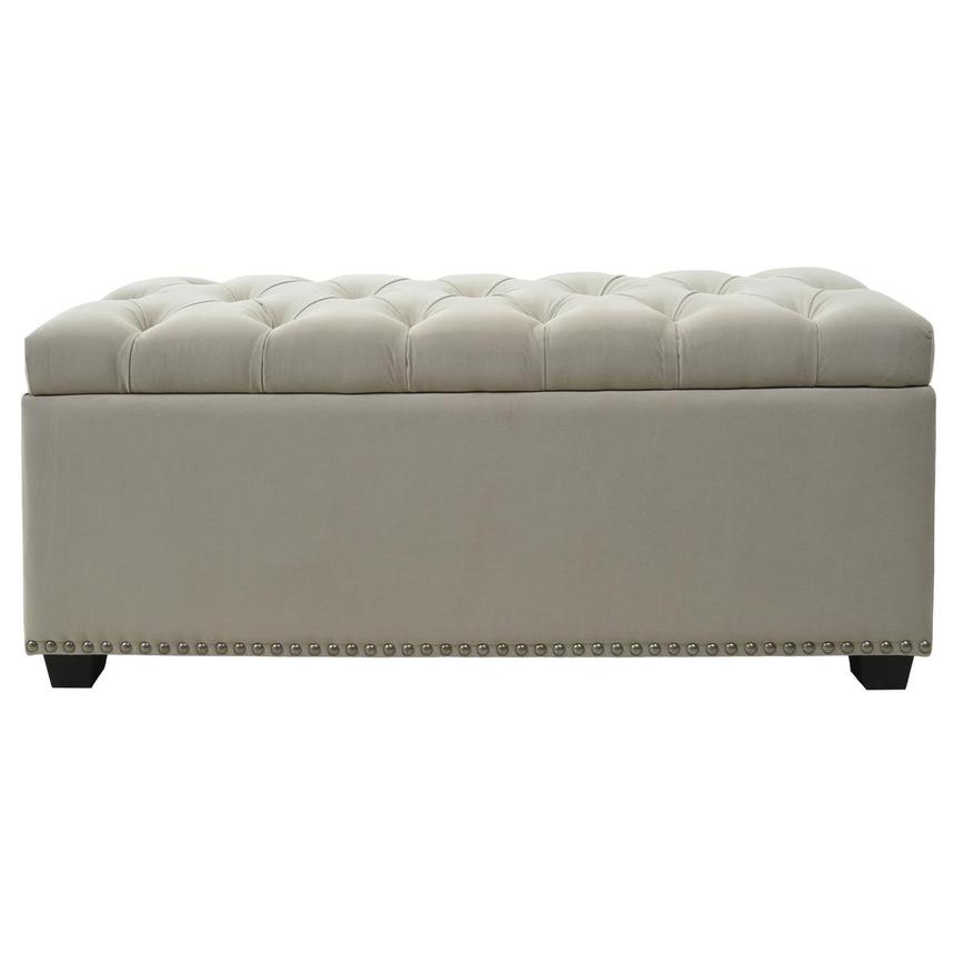 Majestic II Cream Storage Bench El Dorado Furniture