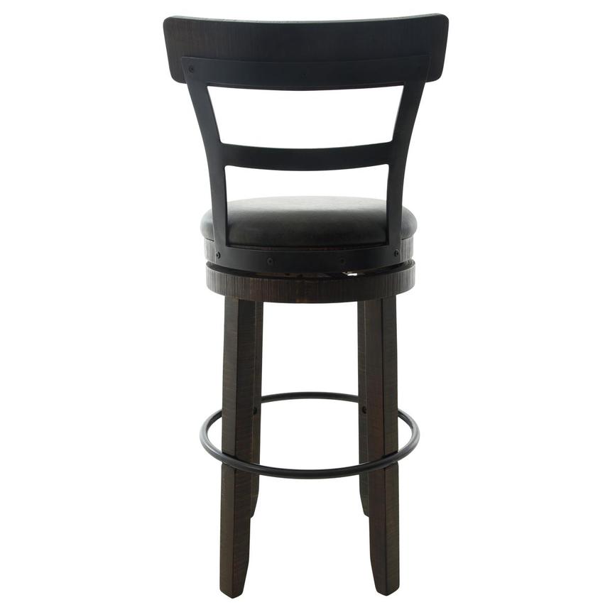 Homestead Dark Brown Swivel Bar Stool  alternate image, 4 of 8 images.