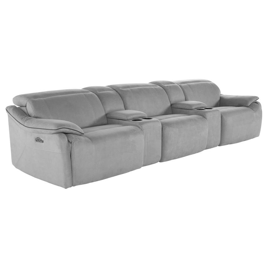 Dallas Home Theater Seating with 5PCS/3PWR alternate image, 2 of 6 images.