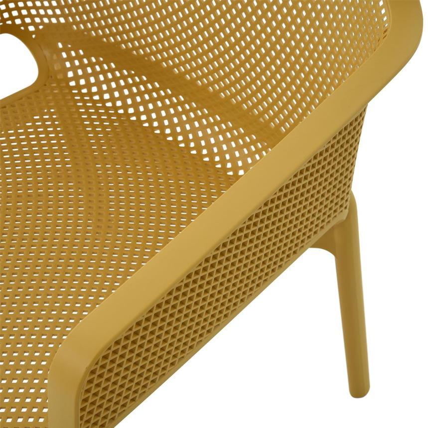Net Yellow Accent Chair  alternate image, 8 of 10 images.