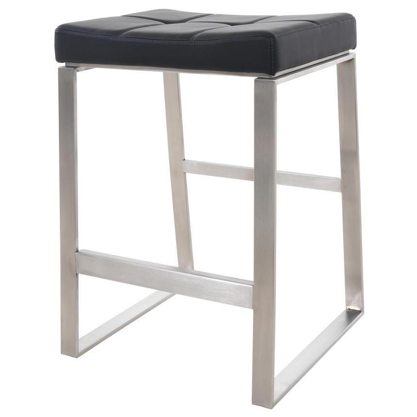 Sabriel Black Counter Stool  main image, 1 of 6 images.