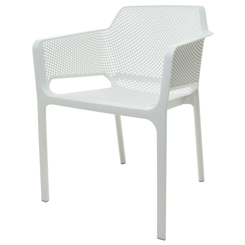 Net White Dining Chair  alternate image, 3 of 10 images.