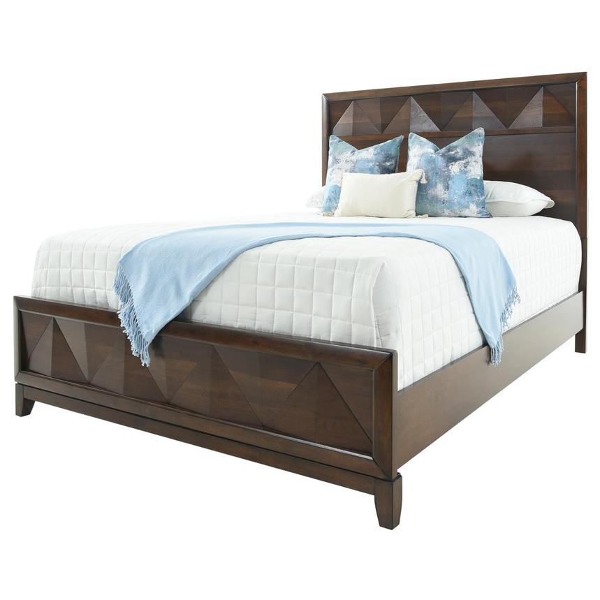 Salem King Panel Bed El Dorado Furniture