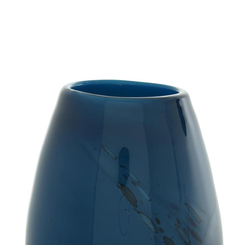 Splash Blue Large Glass Vase  alternate image, 2 of 3 images.
