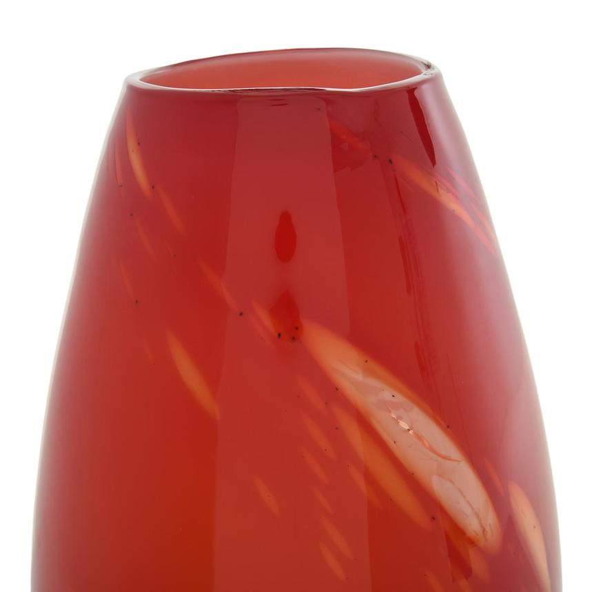 Splash Red Large Glass Vase  alternate image, 2 of 3 images.