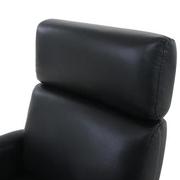 Lucca Black Leather Power Glider Recliner  alternate image, 7 of 10 images.