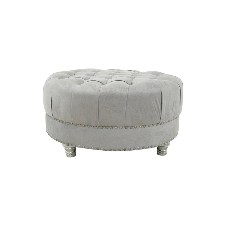Bianca Silver Ottoman  main image, 1 of 6 images.