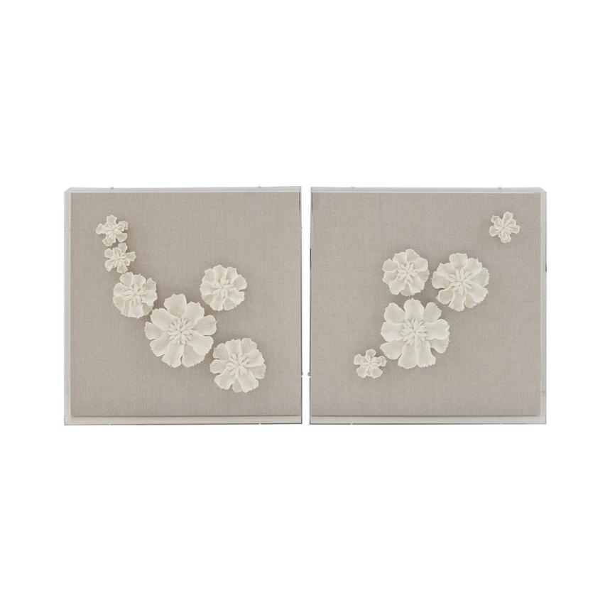 Fiore Bianco Set of 2 Wall Decor  main image, 1 of 5 images.