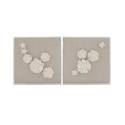 Fiore Bianco Set of 2 Wall Decor  main image, 1 of 5 images.