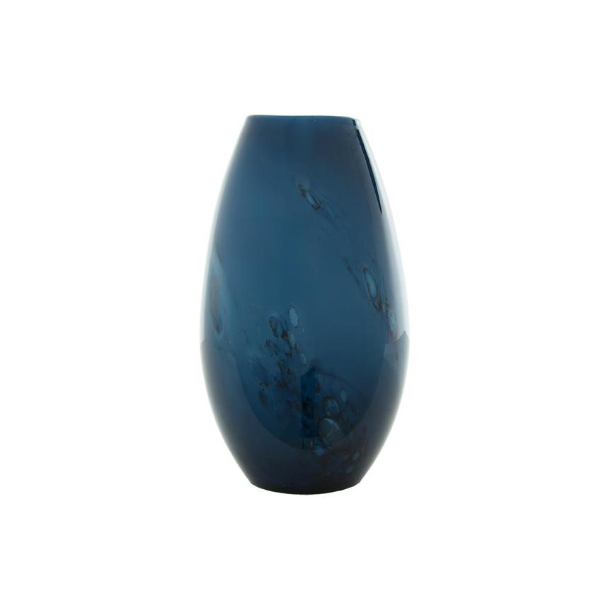 Splash Blue Small Glass Vase  main image, 1 of 3 images.