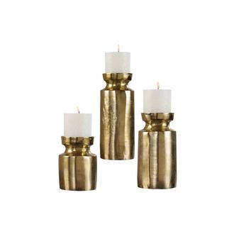 Andrea Set of 3 Candle Holders