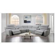 Cosmo ll Leather Power Reclining Sectional with 6PCS/2PWR  alternate image, 3 of 23 images.