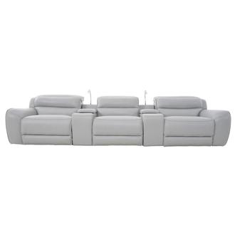 Cosmo II Home Theater Leather Seating with 5PCS/2PWR