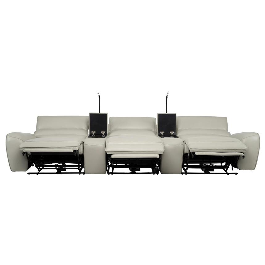 Cosmo II Home Theater Leather Seating with 5PCS/3PWR alternate image, 2 of 15 images.